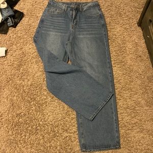 Baggy wide leg jeans